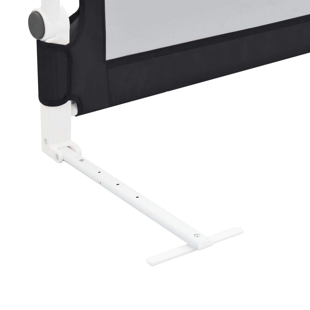 Rantry Kleinkind-Bettschutzgitter Grau 180x42 cm Polyester Babysicherheit Model10177