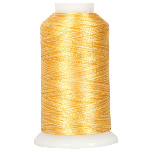 Image of ThreadArt Polyester Machine Embroidery Thread, 1000M 40wt, Sunray