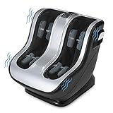 Comfier Foot and Calf Massager, Shiatsu Foot Massager Machine,3 Modes,2 Intensities,Kneading & Vibration Feet Massager with Vibration,for Circulation,Plantar Fasciitis