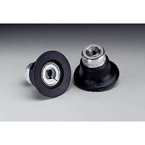 3M Roloc Disc Pad TR 45100, Hard, 1-1/2" Diameter, 1/4"-20 Thread Size (Pack of 5)