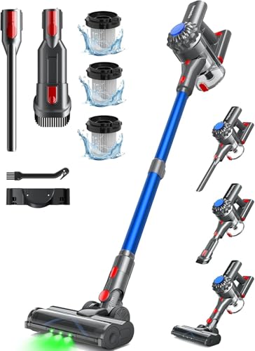 Ivormentico Aspirateur Balai sans Fil, 50Mins/40KPA...