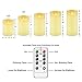 Nimiko Flameless Candles with Remote, Battery Operated Flickering Flameless Candles, LED Candles with Timer 2/4/6/8H, with Realistic LED Candles Set of 9 (D3 x H 3