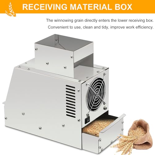 Machine électrique de criblage de grains 30-40kg/h pour élevage - 4