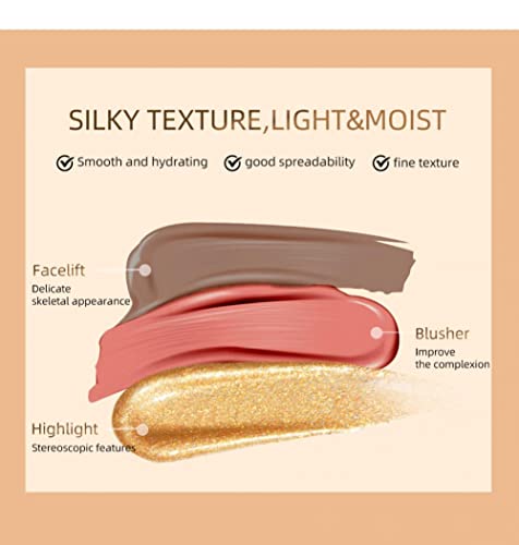 Contour Beauty Wand, Liquid Face Concealer Contouring with Cushion Applicator - Image 3
