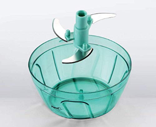 \"Pigeon\" by Stovekraft New Handy Mini Plastic Chopper with 3 Blades, Green (BPA FREE) - Thumbnail 3