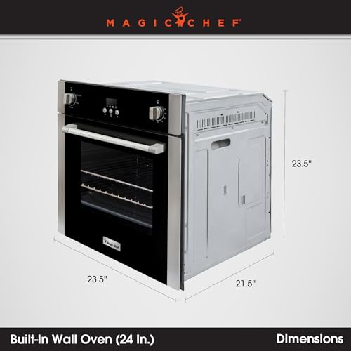 Magic Chef MCSWOE24S Single Electric Wall Oven W/ Convection Feature thumb #2