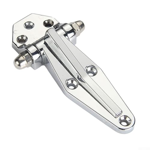 Rehoetom Charnière de porte à fermeture automatique en alliage de zinc de 10,2 cm pour armoires de rangement, chambres froides et fours – Action de came lisse, maintien ouvert à 180°, montage