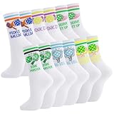 scenicamp Pickleball Crew Socks 6 Pairs - Performance...