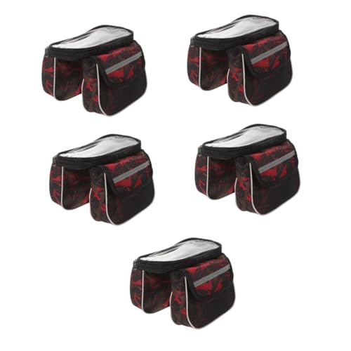 Sac de guidon de vélo Kisangel avec écran tactile pour suivre votre itinéraire GPS