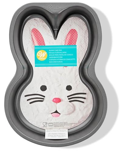 Wilton Bunny Cake Pan Aluminum Non-Stick Heavy Duty Large