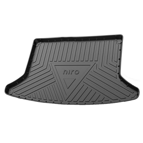 BENSOI Alfombrillas traseras de Coche TPE para Kia Niro SG2 2022 2023 2024 EV PHEV E-Niro, protección contra Suciedad, escombros, Barro y Humedad, Cobertura Total Antideslizante, Todo Tipo de Clima