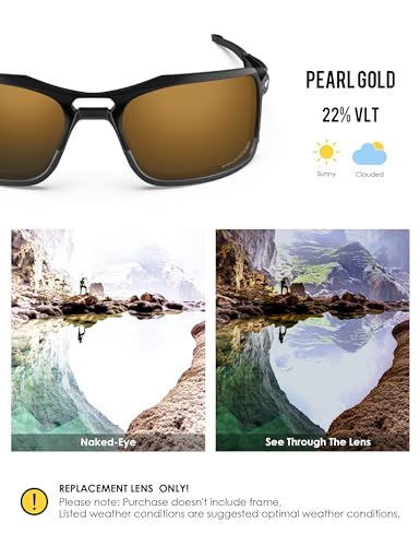 Image of BLAZERBUCK Polarized Replacement Lenses for Oakley Triggerman Sunglass OO9266
