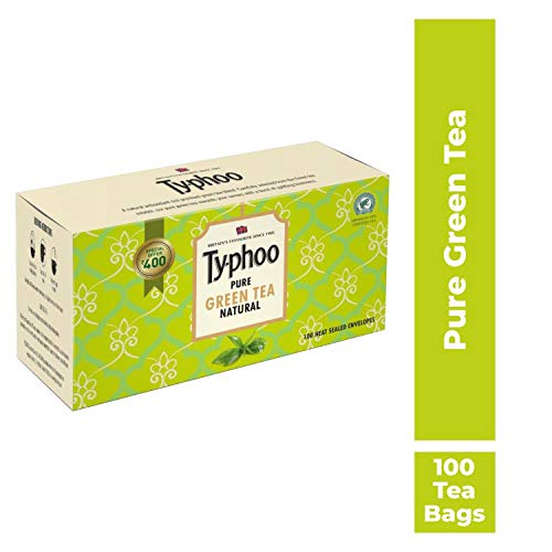 Typhoo Pure Green Tea Natural, 100 Tea Bags