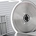Chef'sChoice 609A Electric Meat Slicer with Stainless Steel Blade Features Slice Thickness Control and Tilted Food Carriage Easy Clean, 7-Inch, Silver