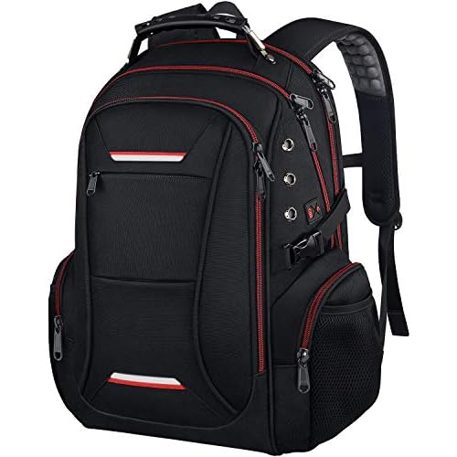 Reise Laptop Rucksack, Business TSA-freundlicher wasserfester Anti-Diebstahl Laptop Rucksack mit USB-Ladeanschluss Passend für 15,6-17,3 Zoll große Laptop Notebook Geschenke für Männer und Frauen