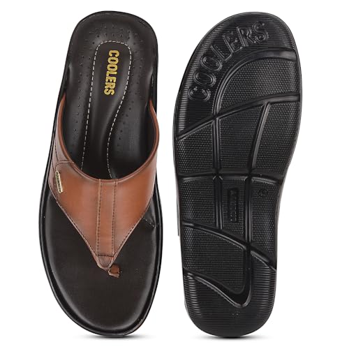 Image of Liberty Coolers COMFORT-3 Casual Slipper For Men With PVC Sole | Durable and Lightweight | Comfortable and Soft Outsole for Everyday Wear | Stylish Footwear and Cushioned Footbed