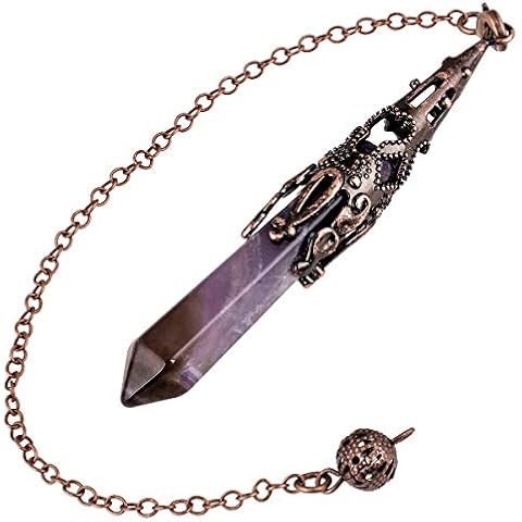 Nupuyai Vintage Healing Crystal Pendulum Cover