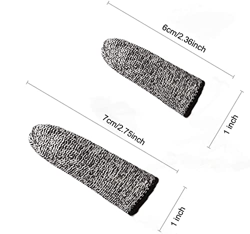 JADE-KIT-12-PCS-Finger-Cots-Cut-Resistant-Protector-Finger-Covers-for-Cuts-Gloves-Life-Extender-Cut-Resistant-Finger-Protectors-for-Kitchen-Work-Sculpture-Anti-Slip-Reusable