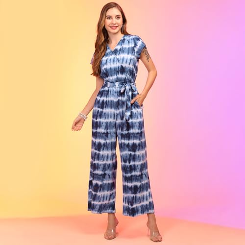 Image of Globus Women Jumpsuit (3641876003 Blue L)