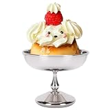 Multiuso per Gelato Yogurt Frutta e Insalata: Versatile e funzionale, questa ciotola multiuso è perfetta per gelato, yogurt, frutta fresca, insalata e caramelle. Utilizzala come coppa gelato o come contenitore per antipasti e stuzzichini in ogni occasione.