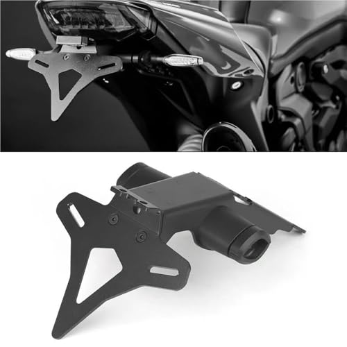 Support de Plaque d'immatriculation Moto LED Queue Courte Support Arrière Monster 950 - 2