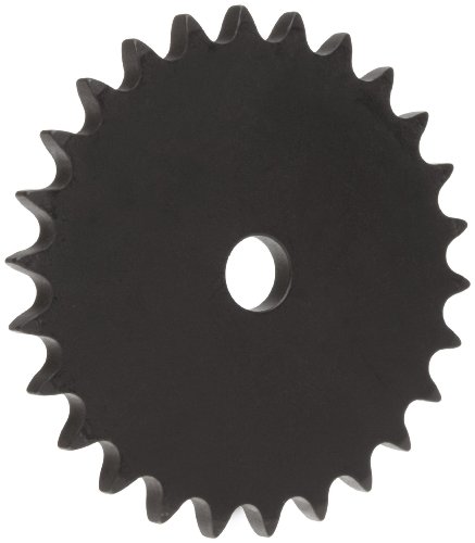 Martin Roller Chain Sprocket, Reboreable, Type A Hub, Single Strand, 40 Chain Size, 0.5