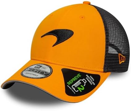 New Era Adult's Paddock McLaren Baseball Cap Hat Medium Orange, M...