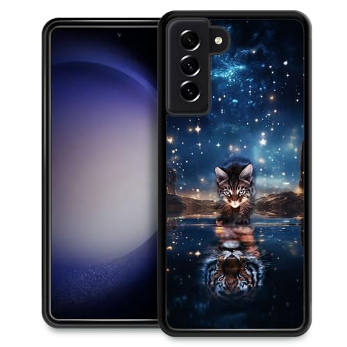 Coque Samsung S24 Plus antichoc en TPU souple motif chat