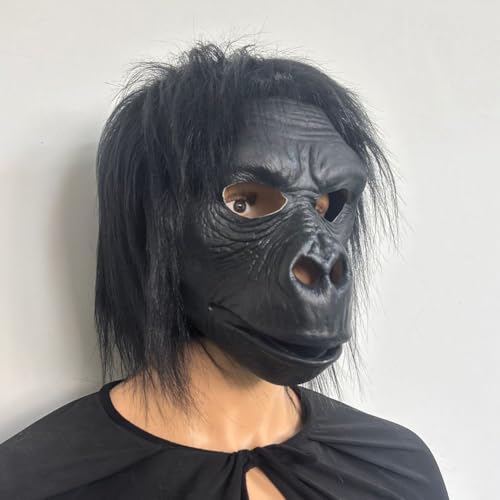 Masque d'animal en latex avec vision et confort optimisés - 8