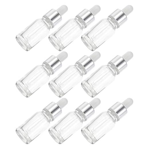 Lurrose 10 st 10 ml glas pipett flaska eterisk olja flaskor parfym prov flaska vätska påfyllningsbar kosmetiska behållare dispenser för lotion resa