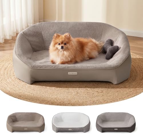 Dog Bed for Small Dogs with 3 Covers, Extra Thick Memory Foam