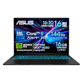 Windows11 高性能ノートPC｜最新DDR5メモリ搭載｜ゲーミングもOK！ Amazon.co.jp: ノートパソコン ゲーミングPC 16インチ GeForce