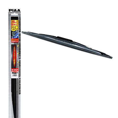 PIAA(ピア) ワイパー ブレード 600mm 超強力シリコート 特殊シリコンゴム 1本入 呼番81 ビッグスポイラーブラック 輸入車対応 IWS60FB