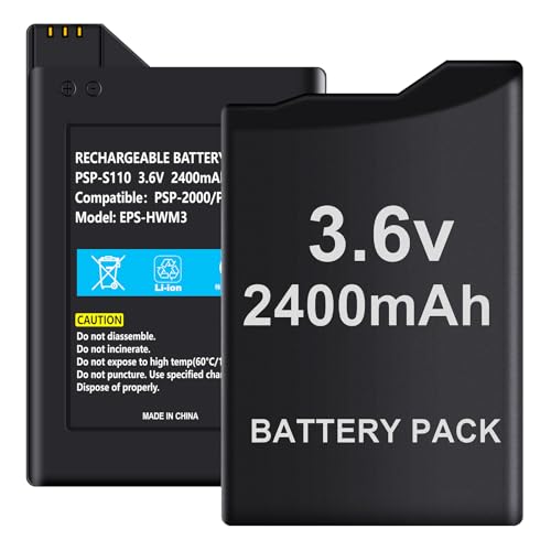 90個セットPSP2000 3000 用バッテリー 大容量 交換リチウムイオン Amazon.co.jp: ElephantStory PSP2000/3000 用バッテリー PSP-S110