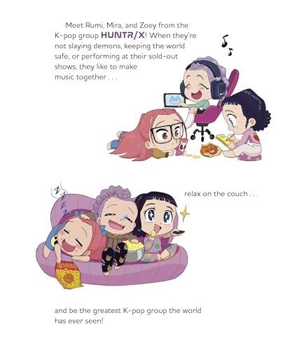 Image of For the Fans! (KPop Demon Hunters): Official Storybook (Little Golden Book)