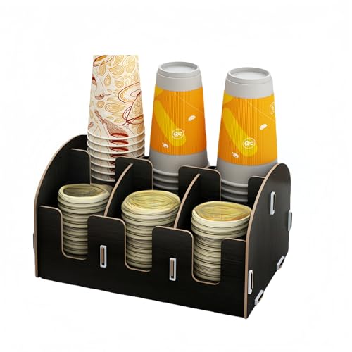 ؐRbvz_[EJbvfBXyT[ | a10cmȉΉEeʎ[bN | JtF/ItBX/pR[q[Jbv~NeB[[EސEgȒP (Black-003D)