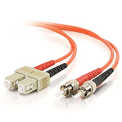 Cable de fibra óptica OM2 ST-ST latiguillo dúplex 50/125 multimodo LSZH C2G