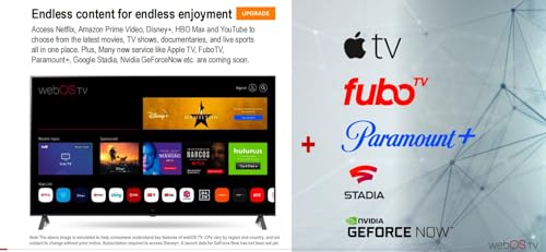 32 Inch Smart Web OS TV, WiFi, Freeview HD Ready, Frameless, 2 HDMI, USB, 220V - Image 9