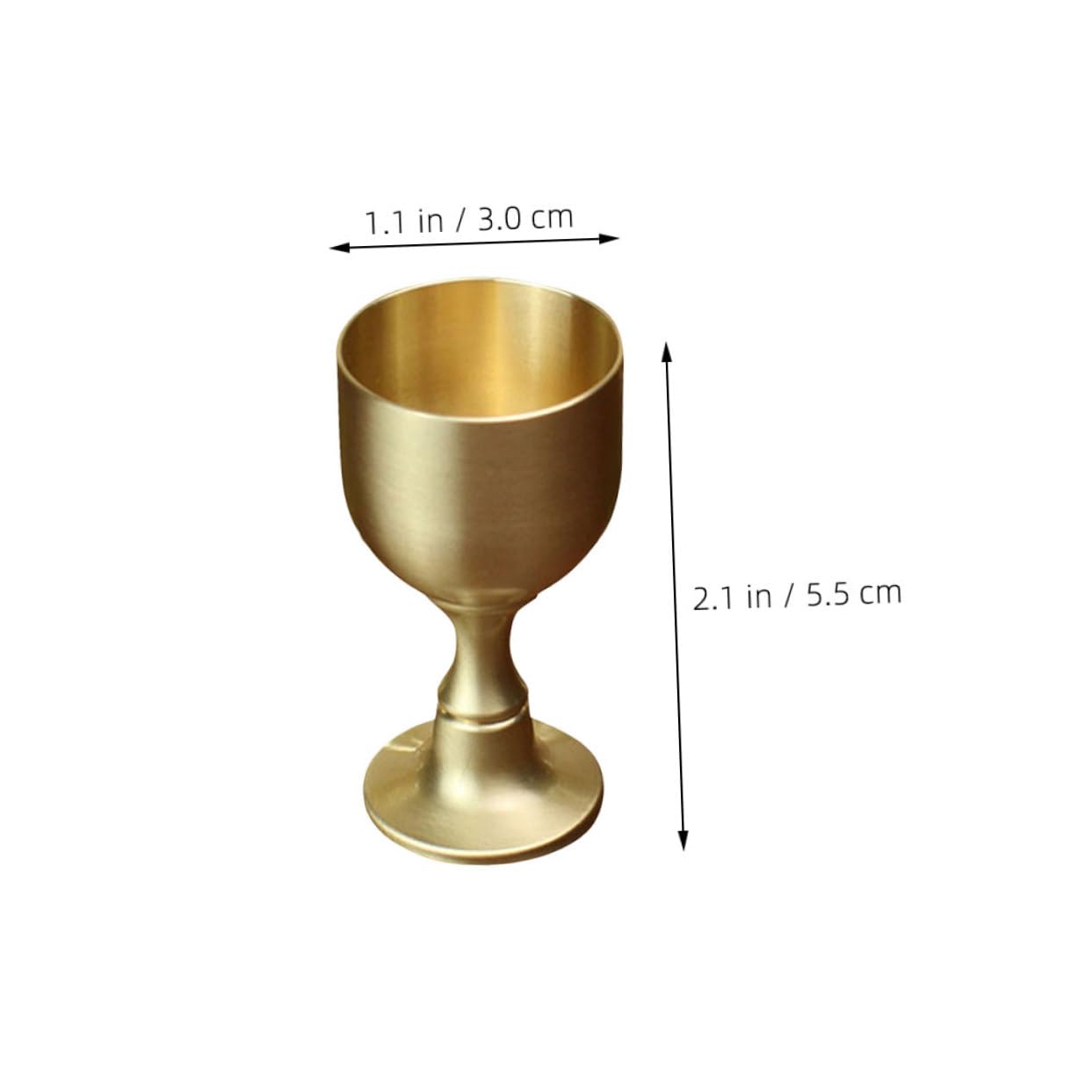 ABOOFAN 4pcs Copper Alloy Goblets for Wine High Stemmed Vintage Chalice Cups for Religious Ceremonies Themed Parties Luxury Gatherings Comfortable Grip Unique Design