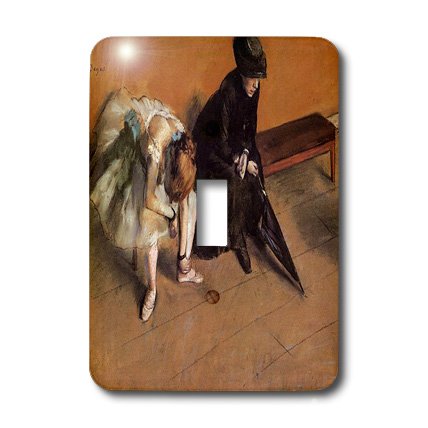 Interrupteur Edgar Degas Ballerines, cadeau idéal pour passionné de danse