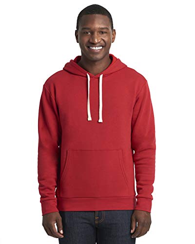 Next Level Unisex Pullover Hood XS RED2