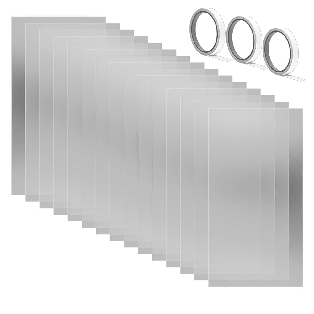 Histeaa 15PCS Sandblast Cabinet Lens Cover 23x11in Abrasive Window Blasting Cabinet Inner Lens Protector Clear Sand Blast Film