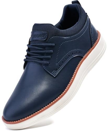 Men's Dress Sneakers Oxfords Shoes Business Wingtip Casual Walking Brogue Shoes