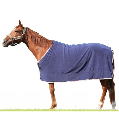 Equoray Horse Fly Sheet Cooler Blanket Blue