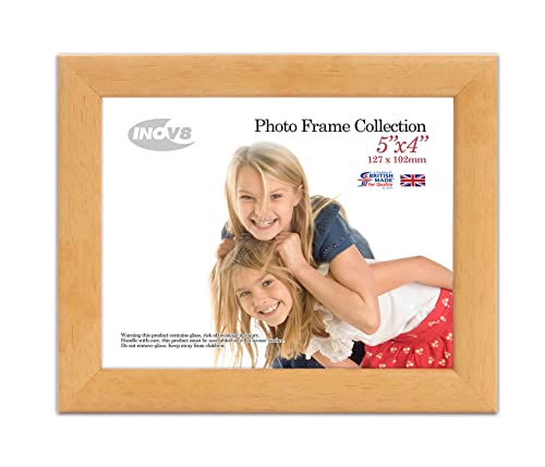 Inov8 Framing Photo Frame, Natural, 5 x 4 inch