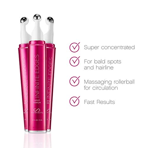 Hairfinity Dht Blocker And Infinite Edges Hair Serum - Hair Growth Treatment To Prevent Hair Loss And Stimulate Hair Follicles To Stop Hair Loss And Regrow Hair - Targets Causes Of Alopecia #TOP4
