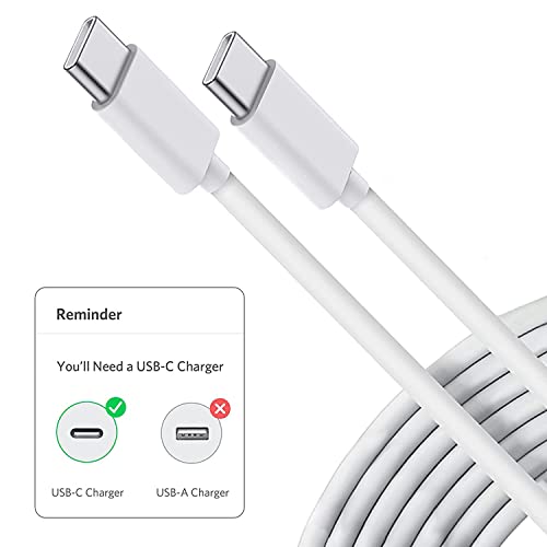 Cable de carga rápida USB C para Galaxy S22 y S21 Ultra con conector tipo C resistente 3