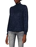 Sans doublure Naf Naf OCTAVIE T-Shirt, Bleu Marine, Taille Normale Femme