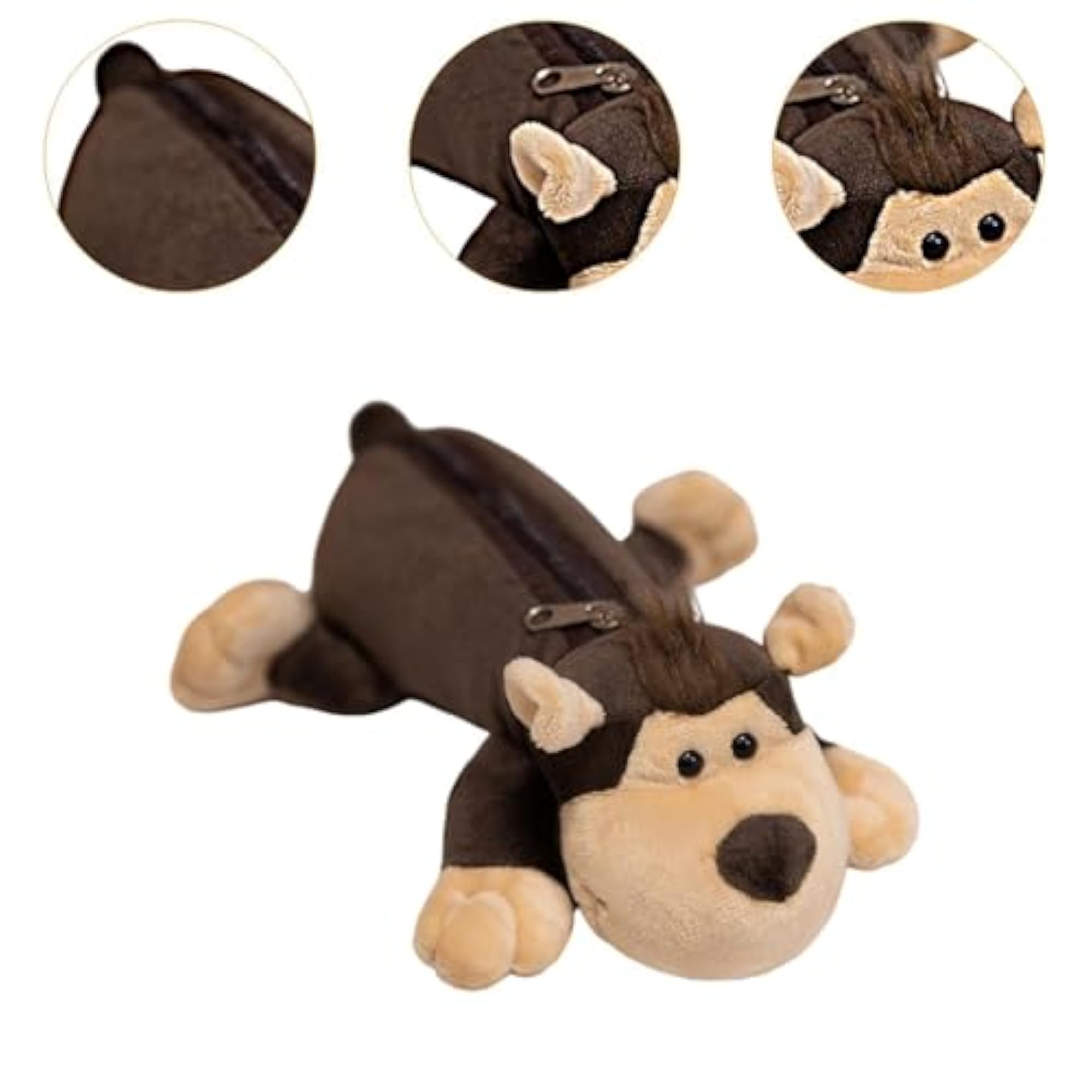 Plush Pencil Case Desktop Decorative Bag for Kids