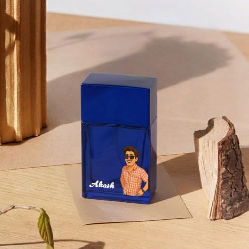 Image of Perfumes (Customized Denver Sporting Club Goal Perfume 60ml | Original Denver EDP for Men | Fresh Spicy Masculine Scent | Personalized Name & Cartoon Artwork Bottle by Love Craft Gifts)